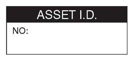 RS Pro - 7824533 - RS Pro 7824533 140װ Ԥӡճǩ, 38mm, 15mm Asset Id		