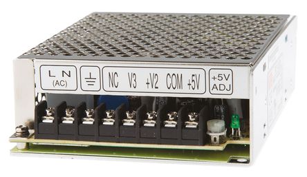 RS Pro - RT-65D - RS Pro 68W 3 ǶʽģʽԴ SMPS RT-65D, 125  373 V dc, 88  264 V ac, 5 V dc, 12 V dc, 24 V dc		