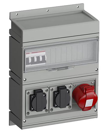 ABB - MP16/1 - ABB Kombi ϵ ɫ 1x3P+N+E, 2x1P+E RCD 尲װ  2CMA168998R1000, 13 A, 16 A, 230  400 V, IP44, ෴		