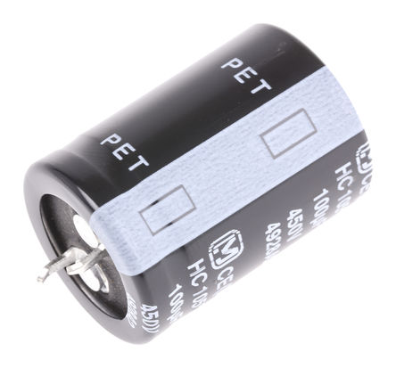 Panasonic - EETHC2W101HJ - Panasonic TS ҧʽ ϵ 450 V 100F ͨ  EETHC2W101HJ, 20%ݲ, +105C		