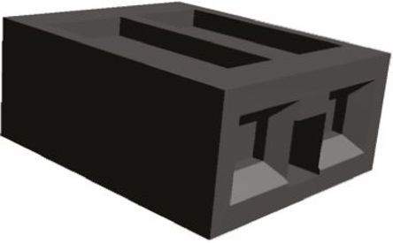 TE Connectivity - 1-881545-2 - TE Connectivity ɫ 2· 2.54mmھ ʽ ĸ 1-881545-2, ͭо		