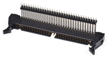 Hirose - HIF3BB-64PA-2.54WB(71) - Hirose HIF3B ϵ 64· 2.54mmھ (2) ֱ PCB  HIF3BB-64PA-2.54WB(71), Ӷ˽, 1A		