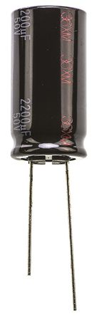 Panasonic - EEUHD1H222 - Panasonic HD  ϵ 50 V ֱ 2200F ͨ  EEUHD1H222, 20%ݲ, +105C		