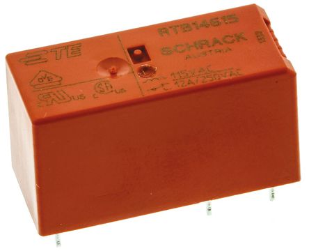 TE Connectivity - RTB14615 - TE Connectivity RTB14615 ˫ PCB װ Ǳ̵, 115V		