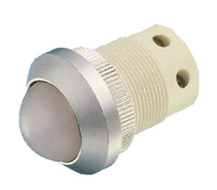 Signal Construct - SMQD22634 - Signal Construct SMQD22634 20 mm ͹ ɫ LED ָʾ, ݶӶ, 22mmװ׳ߴ, 20  28 V		