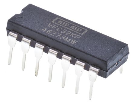 Texas Instruments - VFC32KP - Texas Instruments VFC32KP 100kHz ѹ-Ƶת, 0.05%FSR, 14 PDIPװ		