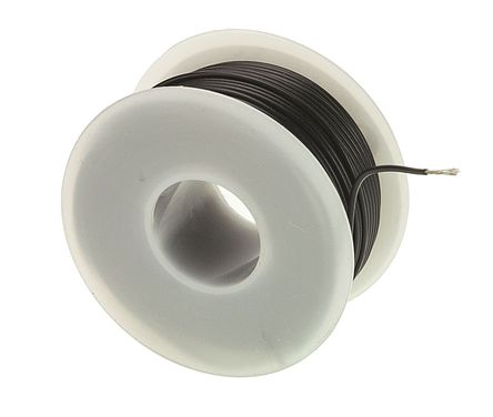 Alpha Wire - 3252 BK005 - Alpha Wire 30m ɫ 20 AWG UL1061 о ڲߵ 3252 BK005, 0.56 mm2 , 7/0.32 mm оʾ, 300 V		