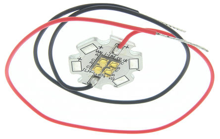 Intelligent LED Solutions - ILH-ON04-NUWH-SC201-WIR200 - ILS OSLON4 PowerStar ϵ 4 ɫ Բ LED  ILH-ON04-NUWH-SC201-WIR200, 4000Kɫ, 416 lm		