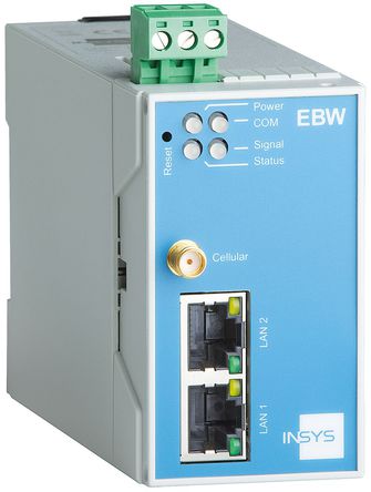 Insys Microelectronics - 10014545 - Insys Microelectronics ƽ·, RJ45 , 2 ˿ - 3G/HSPA, GSM/GPRS/EDGE ƽ		