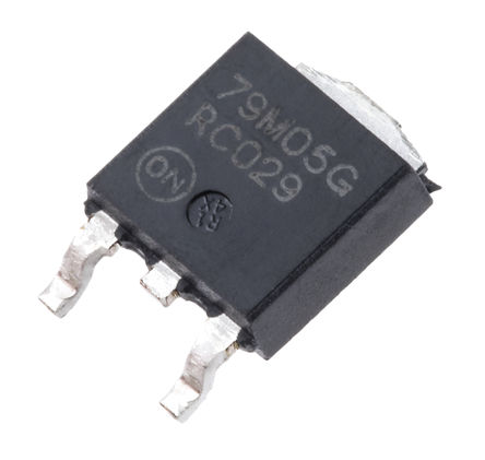 ON Semiconductor - MC79M05CDTG - ON Semiconductor MC79Mxx ϵ MC79M05CDTG ѹ ѹ, Ϊ -35 V, -5 V, 4%ȷ, 500mA, 3 DPAK		