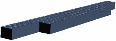 TE Connectivity - 1445251-1 - TE Connectivity  1445251-1, 81.6mm x 9.9mm x 3.77mm		