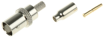 TE Connectivity - 5-1634511-1 - TE Connectivity 50 ֱ °װ ĸ BNC  5-1634511-1, 0  4GHz, ѹ ˽, RG174 A/U, RG188 A/U, RG316/U, 		