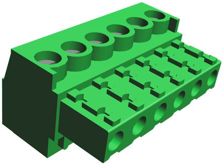 TE Connectivity - 284507-6 - TE Connectivity Buchanan ϵ 3.81mm ھ 6 ·  ɫ ֱ ͷ 284507-6, °װ, ݶж˽		