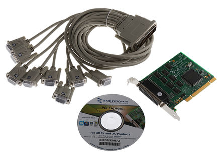Brainboxes - UC-279 - Brainboxes 8˿ RS232 , PCIӿ, 115.2kbit/s		