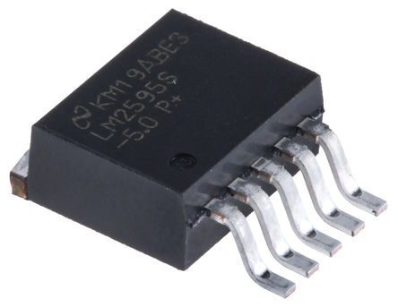 Texas Instruments - LM2595S-5.0/NOPB - Texas Instruments LM2595S-5.0/NOPB ѹ  ѹ, 4.5  40 V, 1A, 5 V, 173 kHz߿Ƶ, 5 TO-263װ		