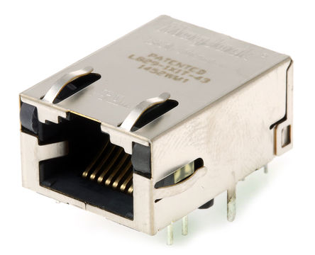 Bel-Stewart - L829-1X1T-43 - Bel-Stewart MagJack ϵ 8P8C· ĸ RJ45 ģ黯 L829-1X1T-43, STP , ͨ, ͭɫо		