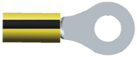 TE Connectivity - 34806 - TE Connectivity PIDG ϵ, ɫɫ Ե о ѹӶ 34806, M6 ˨, 0.265inڻֱ, 1.296inܳ		