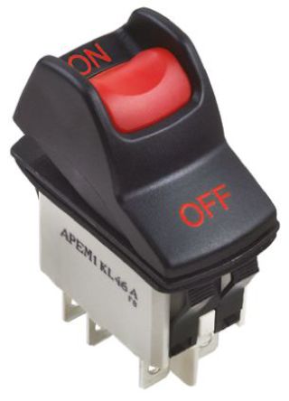Apem - KL462AKXA126N01026 - Apem KL462AKXA126N01026 DPST ɫ/ɫ ̰忪,  - , 5A @ 24V ֱ, IP68		
