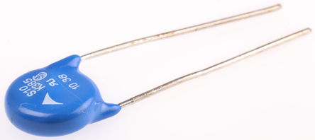 EPCOS - B72210S0381K101 - EPCOS Standard ϵ 150pF 25A 1025V ѹ S10K385, 12 (Dia.) x 5.8mm		