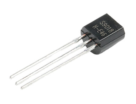 Fairchild Semiconductor - SS9018HBU - Fairchild Semiconductor SS9018HBU , NPN , 50 mA, Vce=15 V, HFE:28, 1100 MHz, 3 TO-92װ		