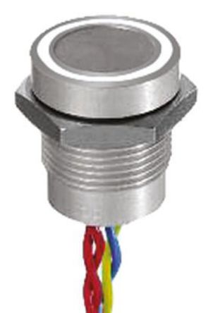 Apem - PBAR1AF0000A0W - Apem IP68 ˲䣬 ѹ翪 PBAR1AF0000A0W, 200 mA @ 24 V ֱ, , ͨ׽Ӷ, -40  +75C		