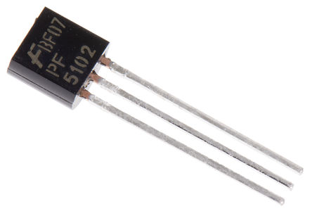 Fairchild Semiconductor - PF5102 - Fairchild Semiconductor PF5102 Nͨ JFET , Idss: 4  20mA, 3 TO-92װ		