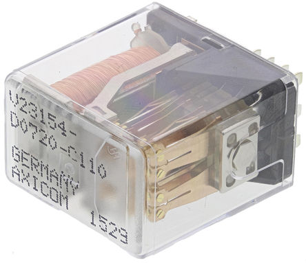 TE Connectivity - V23154D 720C110 7-1393808-0 - TE Connectivity V23154D 720C110 7-1393808-0 4 ˫ PCB װ Ǳ̵, 2 A, 20V dc		