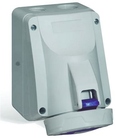 Legrand - 555454 - Legrand P17 Tempra Pro ϵ ɫ 2P+E ҵԴ 氲װ  555454, 32A, 200  250 V, IP66IP67		