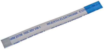 Wurth Elektronik - 687708050002 - Wurth Elektronik 6877 ϵ 50mm FFC ߵ 687708050002, 0.5mmھ, 500 mA, 60 V ac		