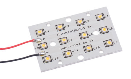 Intelligent LED Solutions - ILR-ON12-HWWH-SC211-WIR200. - ILS OSLON SSL 80 MiniFlood ϵ 12 ɫ LED  ILR-ON12-HWWH-SC211-WIR200., 2700Kɫ, 1296 lm		