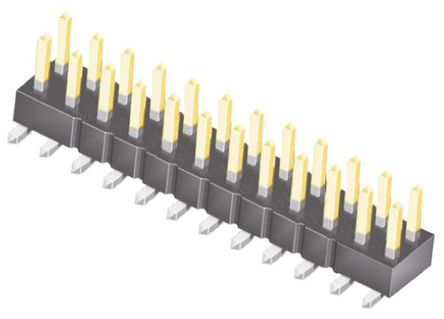 Samtec - TSM-112-01-L-DV - Samtec TSM ϵ 24· 2.54mmھ (2) ֱ Ź TSM-112-01-L-DV, Ӷ˽, 7A, 氲װ		