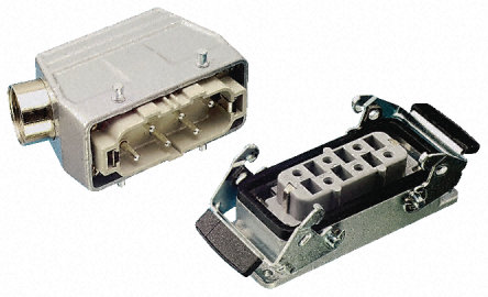 Epic Contact - 10136000+10170000+10170600+129 - Epic Contact H-BE ϵ 12  ͷ RJ45-Rangierfeld ׼ 10136000+10170000+10170600+129, PG29 Ƴߴ, 35A, 440 V 		