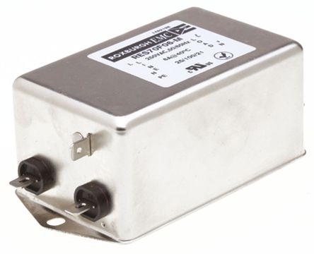 Roxburgh EMC - RES70F06-M - Roxburgh EMC RES70 ϵ 6A 250 V , DC to 400Hz ̰װ RFI ˲ RES70F06-M, Fast-OnӶ		