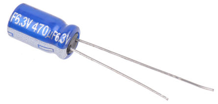 Panasonic - ECA0JAM471X - Panasonic AMX ϵ 6.3 V ֱ 470F ͨ  ECA0JAM471X, +85C		