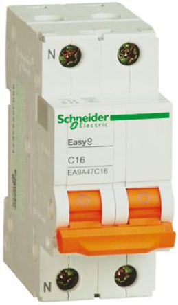 Schneider Electric - EA9A47C16 - Schneider Electric Easy 9 EA9 ϵ 16A 1+N C ΢Ͷ· EA9A47C16		