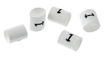 TE Connectivity - TRSA-1019/C/1/1 - TE Connectivity 100װ ɫ ̶ ±ʶ TRSA-1019/C/1/1, 1  3mmֱ, ӡ"1"ͼ		