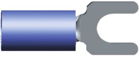 TE Connectivity - 321233 - TE Connectivity PIDG ϵ ɫ Ե ѹӲ 321233, M4 ˨, 16AWG  14AWG		