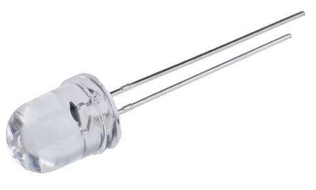 Kingbright - L-796BSRC-B - Kingbright Blinking ϵ ɫ  LED L-796BSRC-B, 800 mcd, 40ӽ 8 mm ͨ		