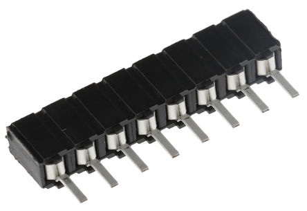 Samtec - CES-108-01-T-S - Samtec CES ϵ 1 8· ֱ 2.54mmھ ͨ ӡˢ· CES-108-01-T-S, ͨ׶˽, ԰		