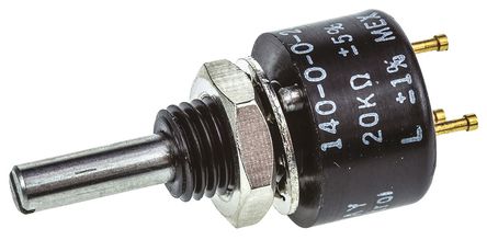 Vishay - 140B00203 - Vishay 140 ϵ 20k 5% Ƶλ 140B00203, 2W, 3.17 mm ֱ, 20ppm/C, 尲װ		