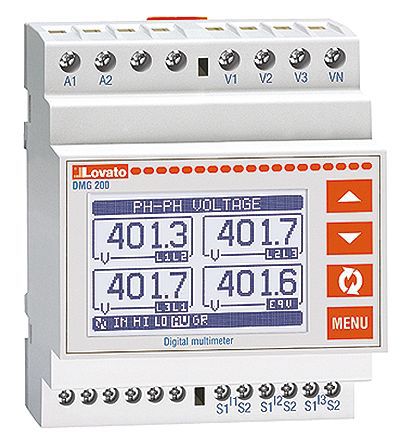 Lovato - DMG200L01 - Lovato DMG200L01 123  LCD ֹʱ, 1 %		