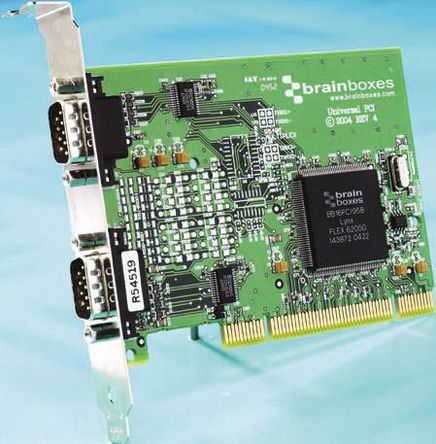 Brainboxes - UC-302 - Brainboxes 2˿ RS232 , PCIӿ, 921.6kbit/s		