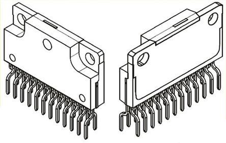 Sanken Electric - SLA6845MZ-LF2171 - Sanken Electric  IC SLA6845MZ-LF2171, BLDC, 3A		