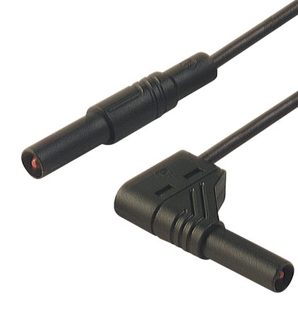 Hirschmann Test & Measurement - 934078100 - Hirschmann Test & Measurement 934078100 ɫ , 16A, 1000V ac/dc, , 25cm		