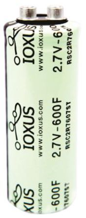 Ioxus - RSC2R7607ST - Ioxus Screw Terminal, Supercap RSC ϵ 600F 2.7 V ˫ RSC2R7607ST, -5  +10% ݲ		