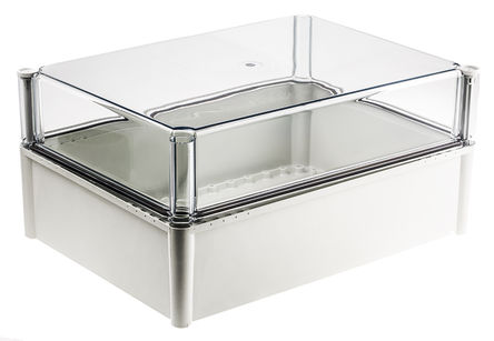Fibox - PC 382818T - Fibox SOLID PC ϵ, IP67 ̼֬ PC 382818T, 378 x 278 x 180mm		