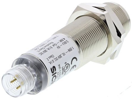 Sick - VL180-2P42431 - Sick 0.05  7 m ɫ LED Դ Բ״  紫 VL180-2P42431, PNP, 4  M12 , IP67		