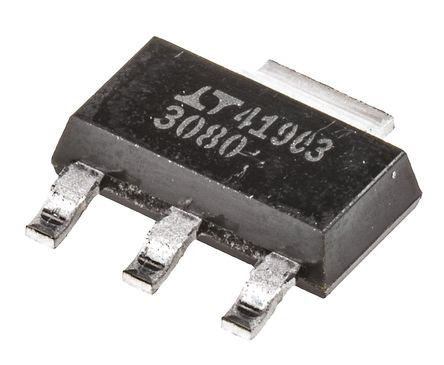 Linear Technology - LT3080EST#PBF - Linear Technology LT3080EST#PBF LDO ѹ, ɵ, 0  30 V, 1.1A, 1.2  36 V, 3 + Tab SOT-223װ		
