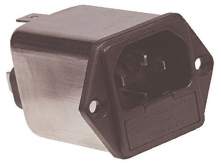 TE Connectivity - 3EHG1-2 - TE Connectivity װ C14 IEC ˲ ͷ 3EHG1-2, 5 x 20mm۶, ζ˽, 3A, 250 V 		