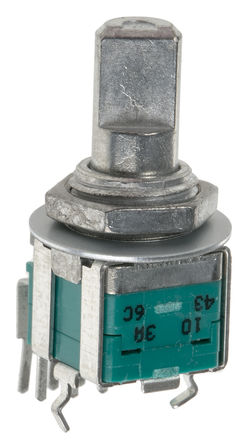 Alps - RK09L12D0A1W - Alps RK09L ϵ 10k 20%  λ RK09L12D0A1W, 0.05W, 6 mm ֱ, 尲װͨף		